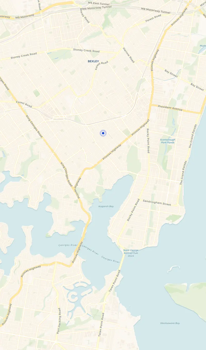 Map of the Carlton service area and the surrounding suburbs we cover.
